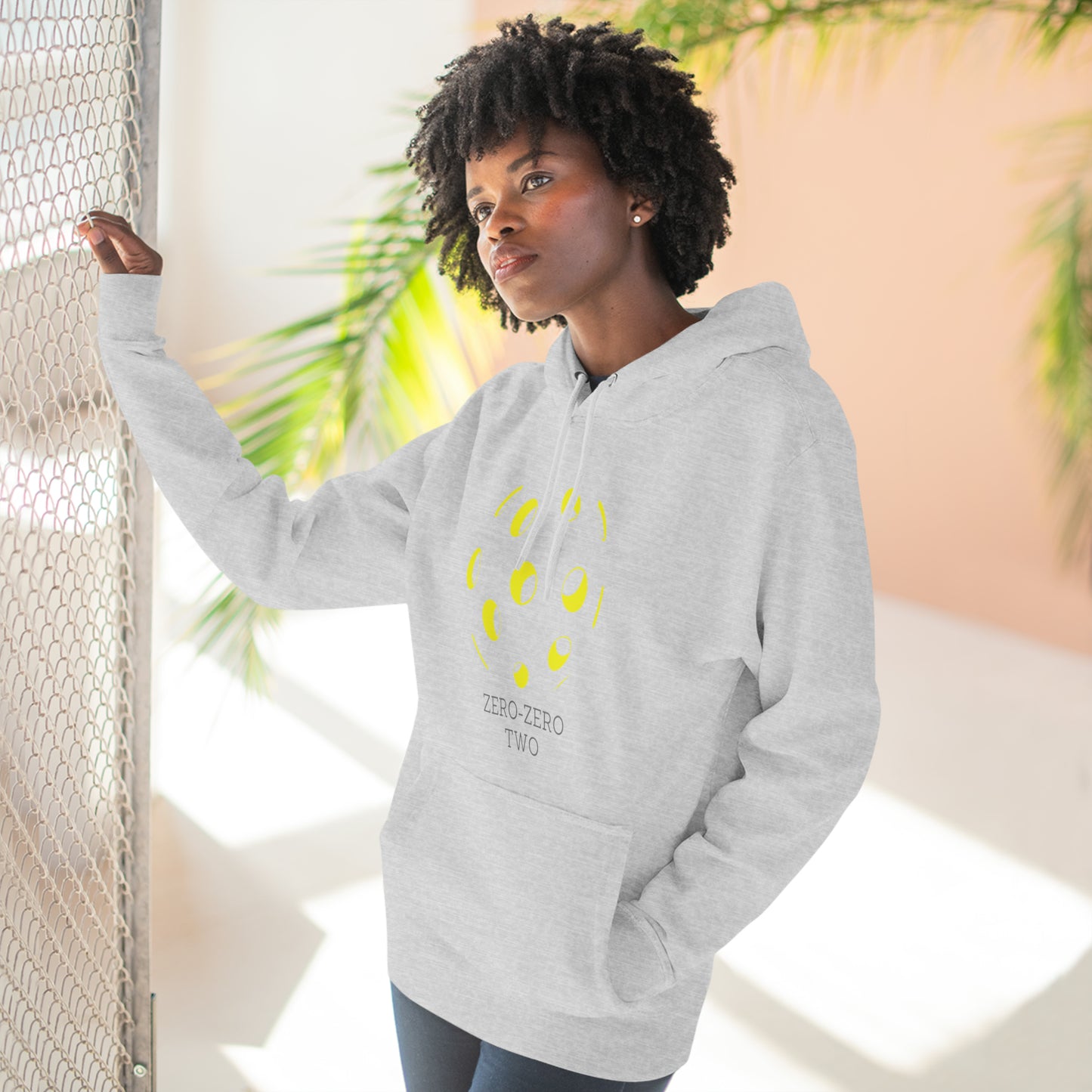 Pickleball Not Aggressive. POWERFUL™️ Unisex Premium Pullover Hoodie