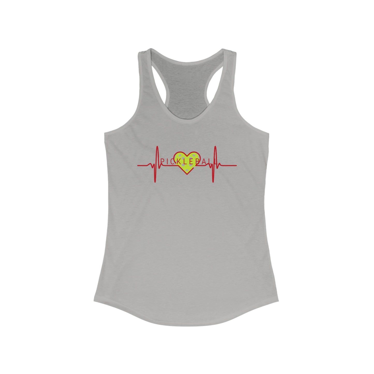 Pickleball love Women's Ideal Racerback Tank