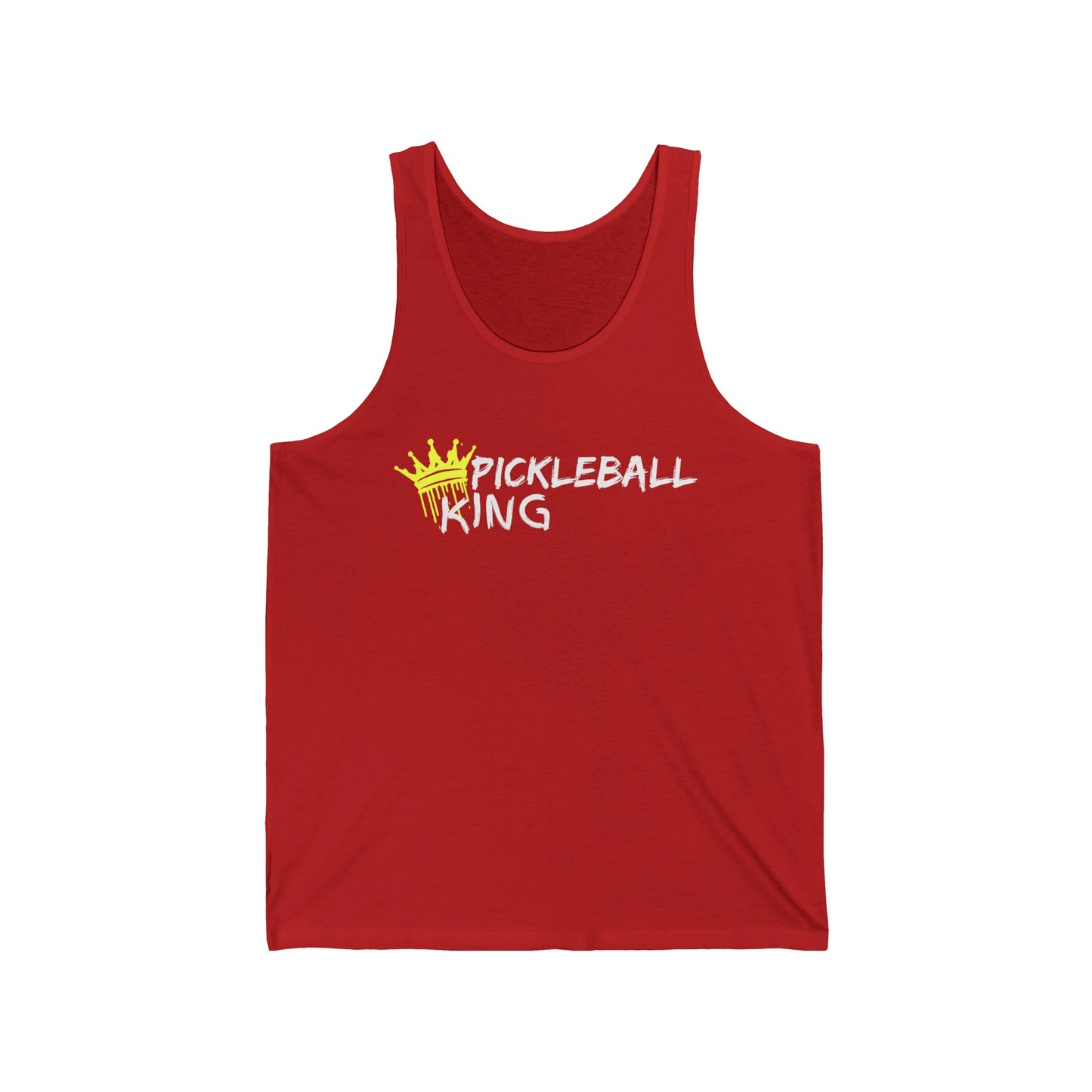 Pickleball King Unisex Jersey Tank