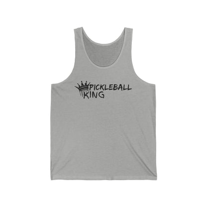 Pickleball King Unisex Jersey Tank