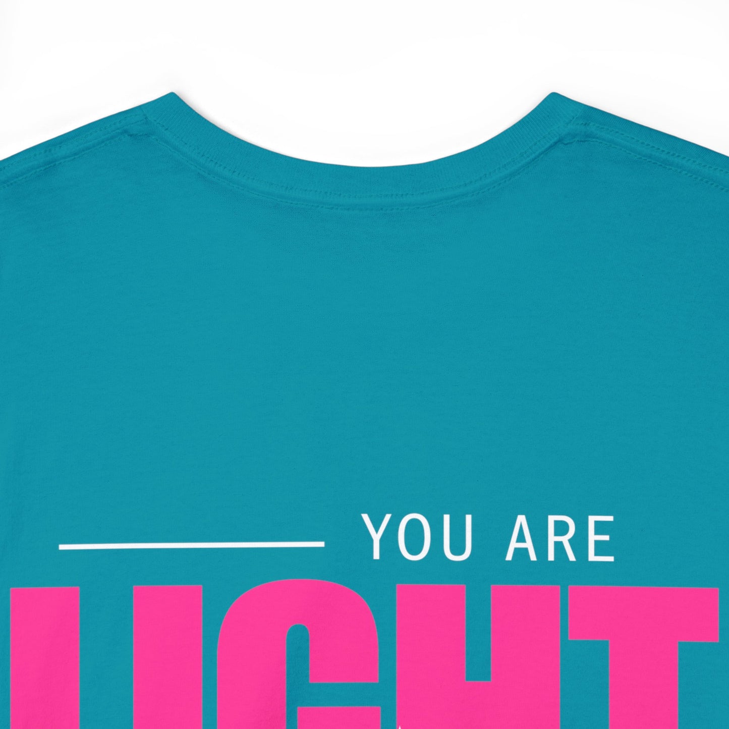 I AM and YOU ARE LIGHT Not Aggressive. POWERFUL™️ Unisex Heavy Cotton Tee