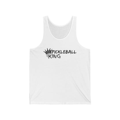 Pickleball King Unisex Jersey Tank