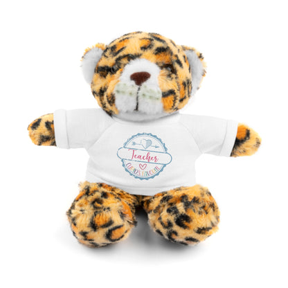 Cupid's favorite- Teacher Not Aggressive. POWERFUL™️ Stuffed Animals with Tee