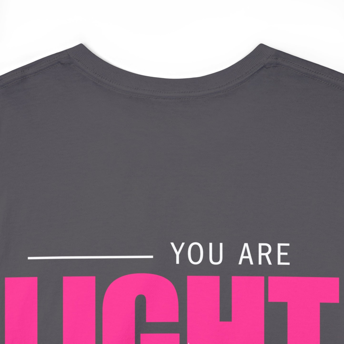 I AM and YOU ARE LIGHT Not Aggressive. POWERFUL™️ Unisex Heavy Cotton Tee