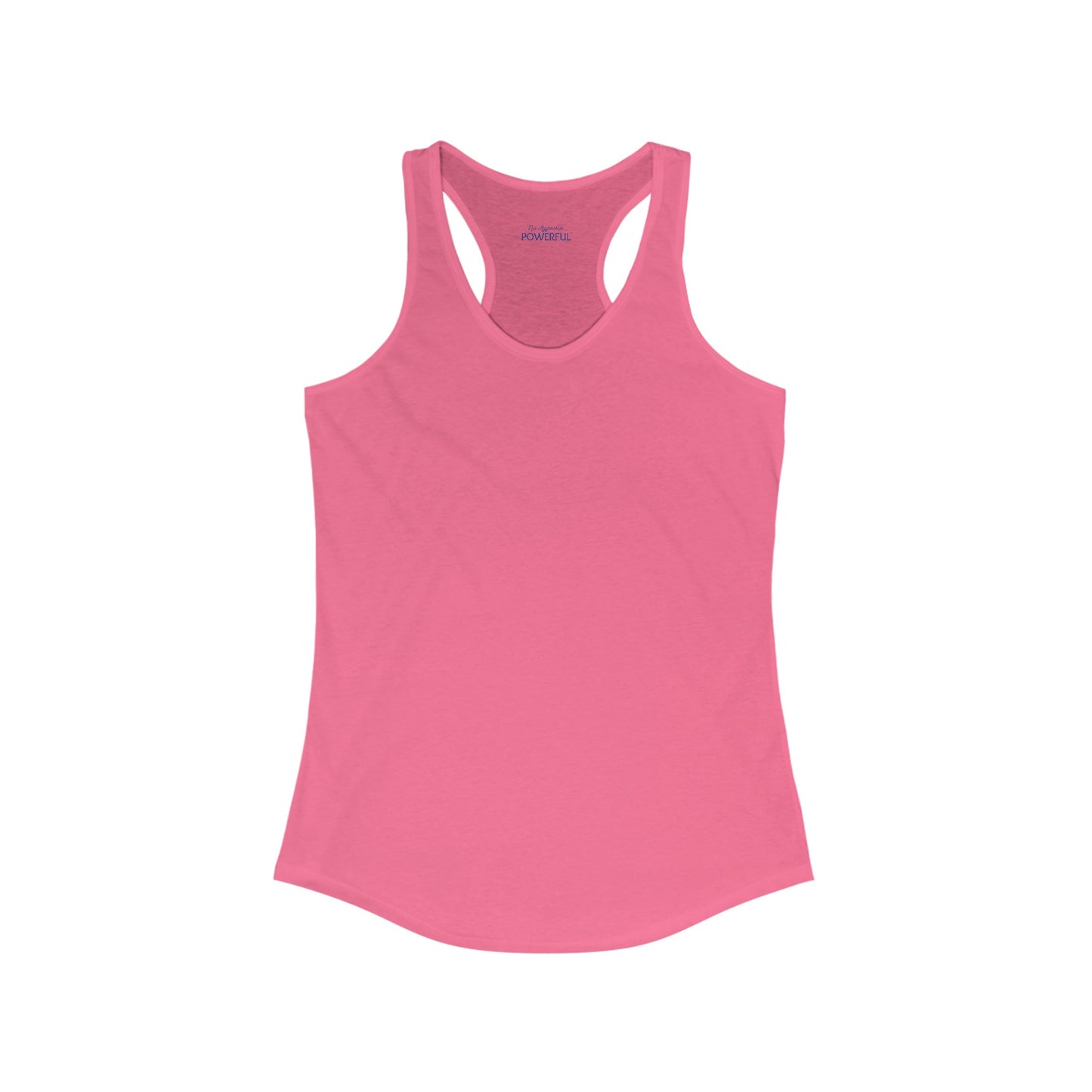 Pain does not equal suffering 2 Women's Ideal Racerback Tank  by Not Aggressive. Powerful TM