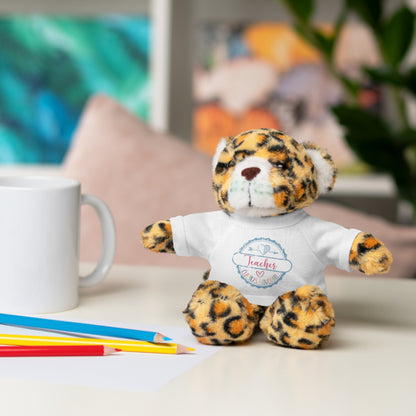 Cupid's favorite- Teacher Not Aggressive. POWERFUL™️ Stuffed Animals with Tee