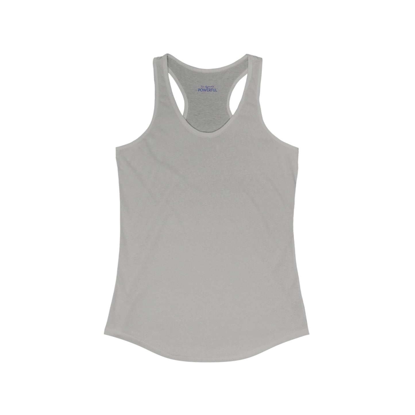 Pain does not equal suffering 2 Women's Ideal Racerback Tank  by Not Aggressive. Powerful TM