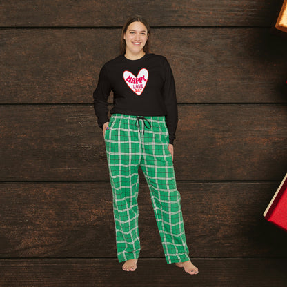 Happy love day- Pink Not Aggressive. POWERFUL™️ Women's Long Sleeve Pajama Set