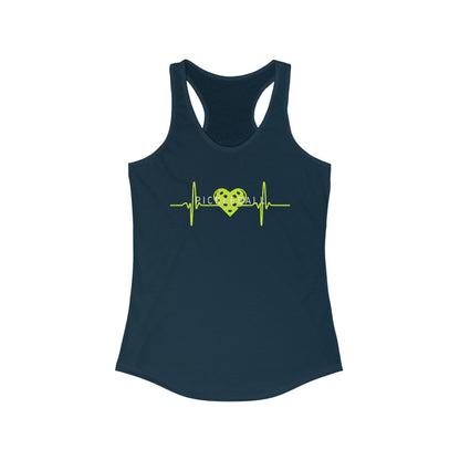 Pickleball love Women's Ideal Racerback Tank