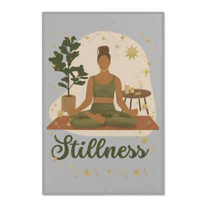 Stillness Not Aggressive. POWERFUL™️ Area Rugs