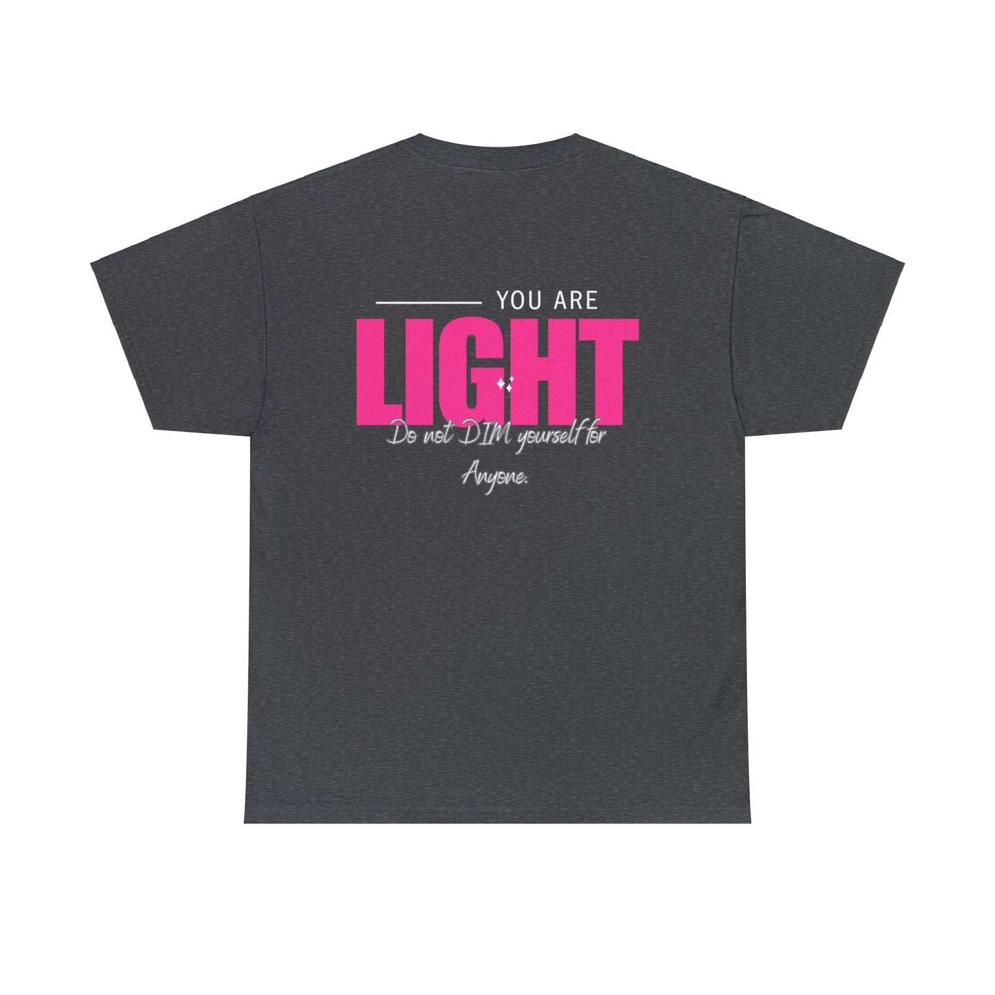 I AM and YOU ARE LIGHT Not Aggressive. POWERFUL™️ Unisex Heavy Cotton Tee