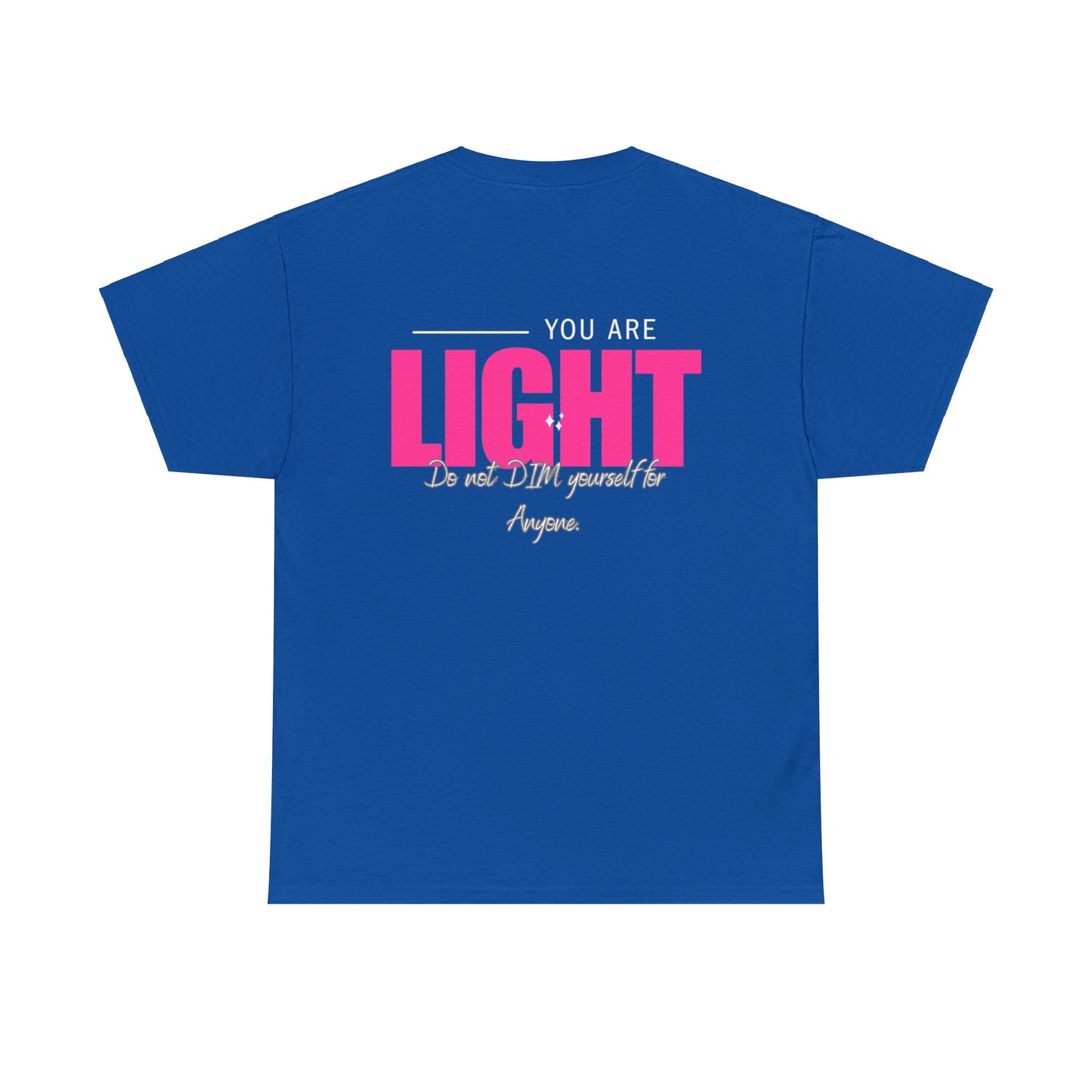 I AM and YOU ARE LIGHT Not Aggressive. POWERFUL™️ Unisex Heavy Cotton Tee