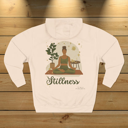 Stillness. Not Aggressive. POWERFUL™️ Yoga Unisex Premium Pullover Hoodie