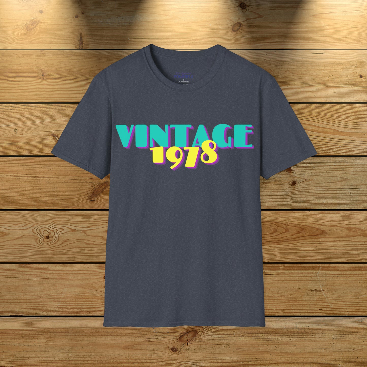 Vintage Not Aggressive. POWERFUL™️ Not Aggressive. POWERFUL™️ Unisex Softstyle T-Shirt Eurofit