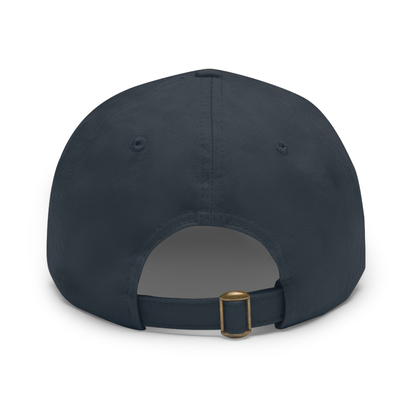 Not Aggressive. POWERFUL™️  Hat with Leather Patch (Rectangle)