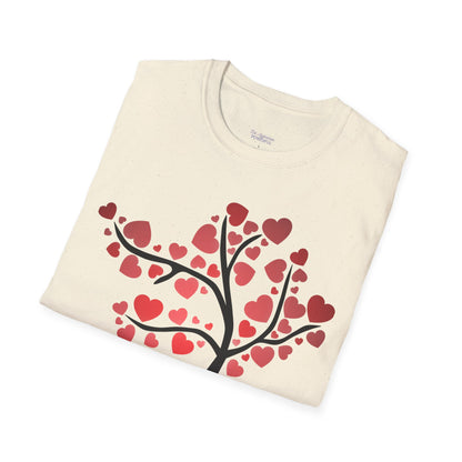 Tree of life. Grow with love Not Aggressive. POWERFUL™️ Unisex Softstyle T-Shirt