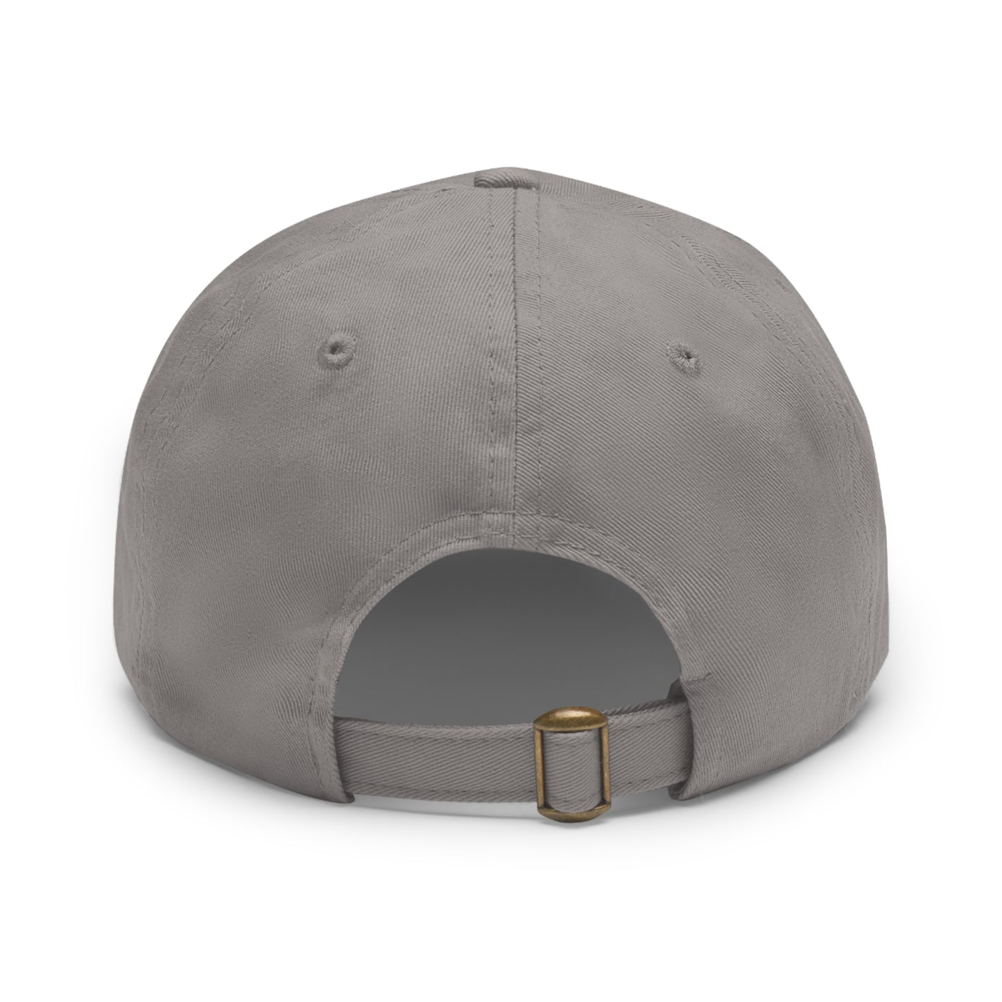 Not Aggressive. POWERFUL™️  Hat with Leather Patch (Rectangle)