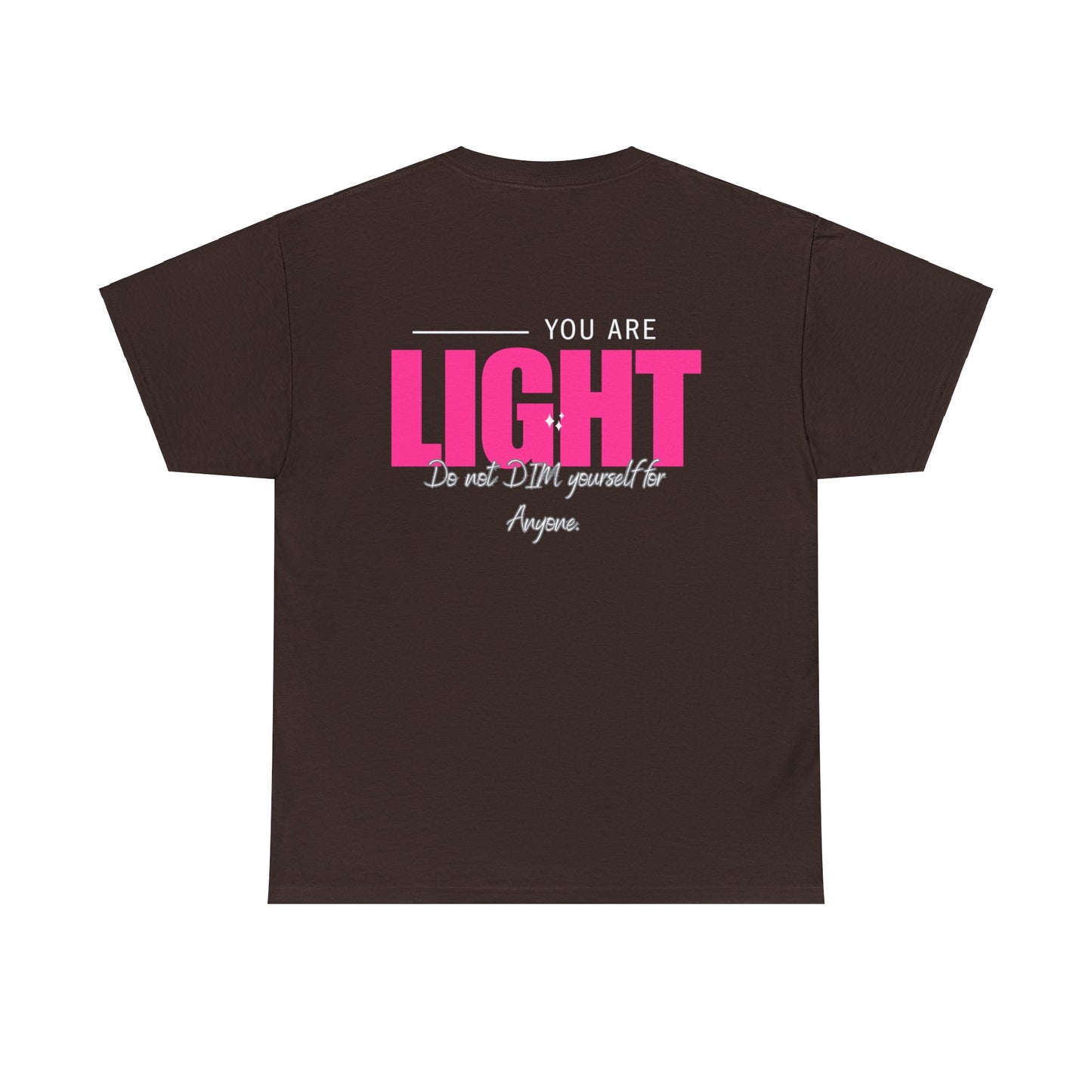 I AM and YOU ARE LIGHT Not Aggressive. POWERFUL™️ Unisex Heavy Cotton Tee