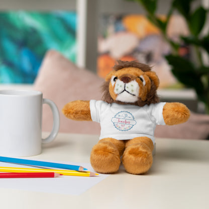 Cupid's favorite- Teacher Not Aggressive. POWERFUL™️ Stuffed Animals with Tee