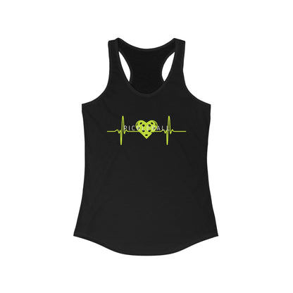 Pickleball love Women's Ideal Racerback Tank